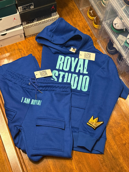 Blue Sweatsuits