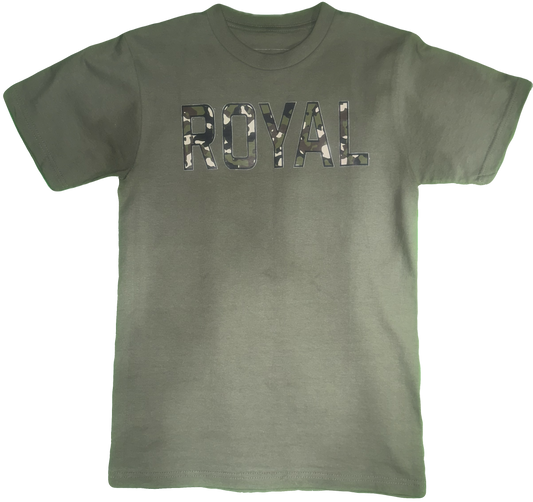 Camo Royal Tee
